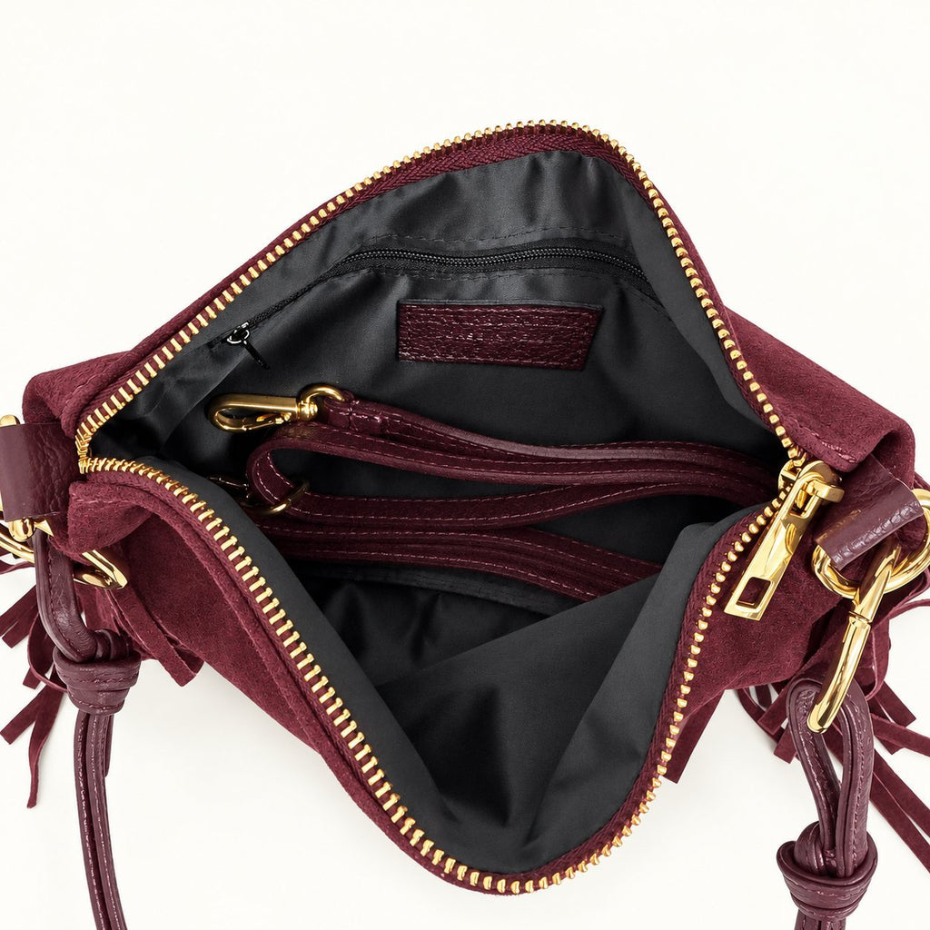 Borsa Donna Camoscio frangiata - Pito’s|Bag