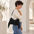 Borsa Donna Camoscio frangiata - Pito’s|Bag