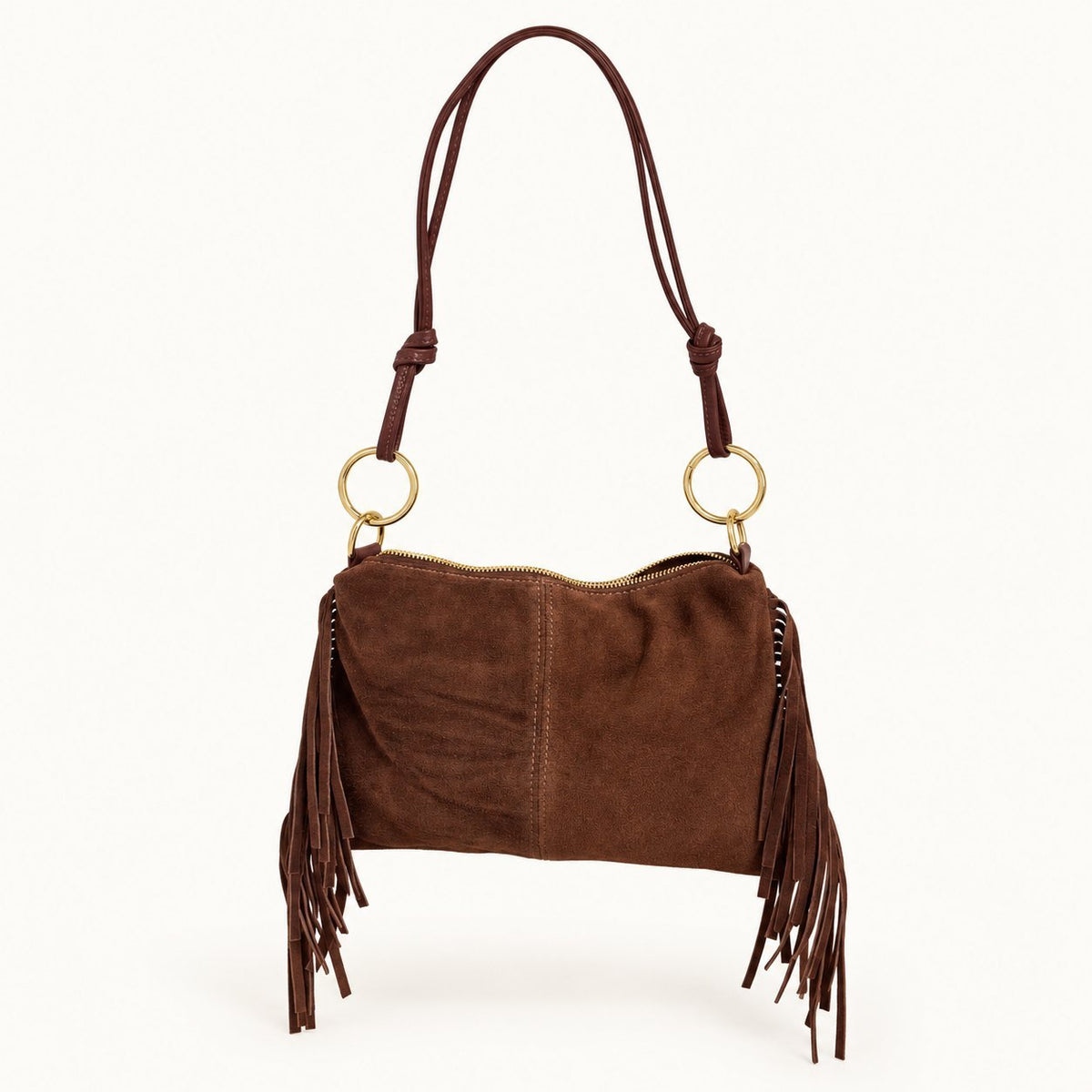 Borsa Donna Camoscio frangiata - Pito’s|Bag