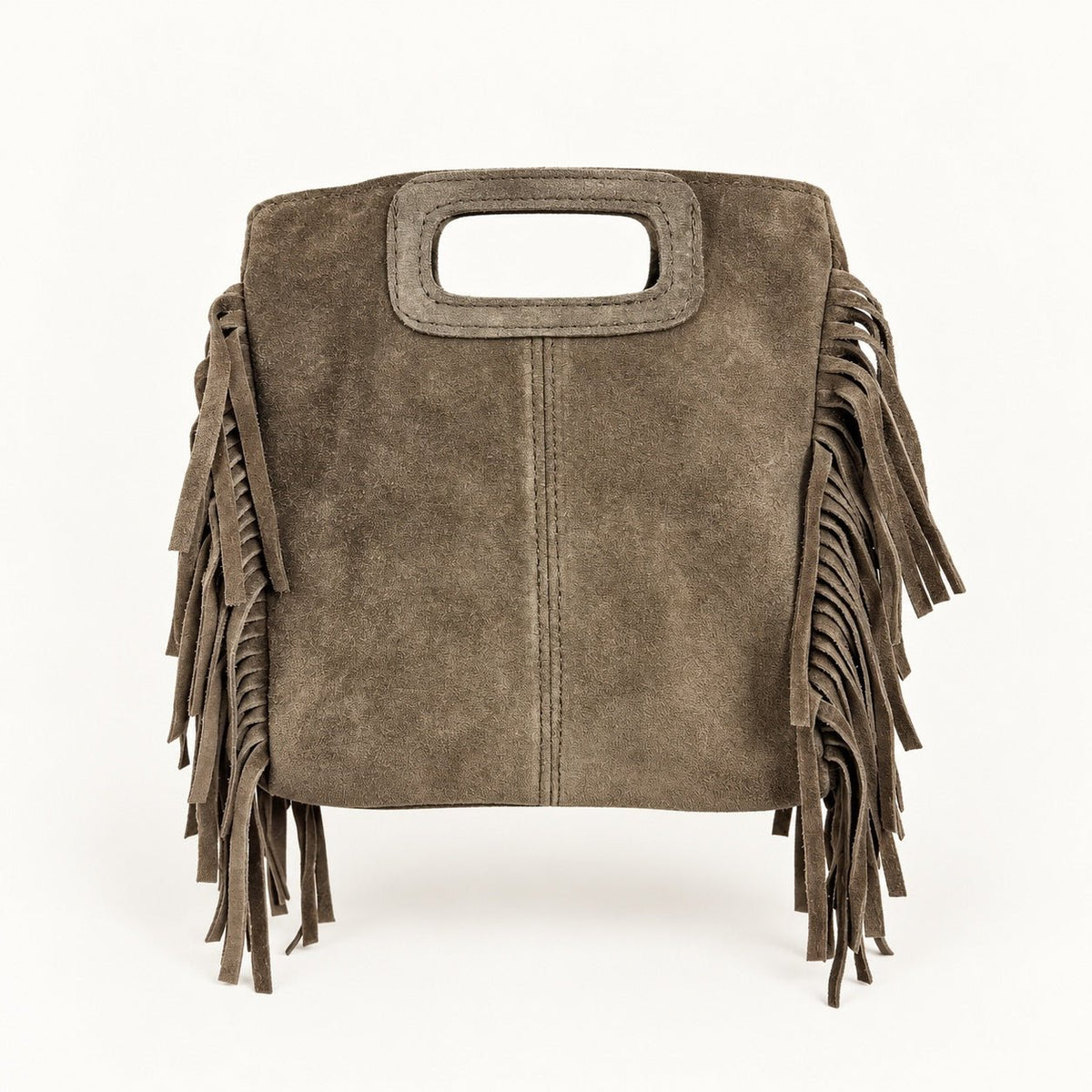 Borsa Donna in camoscio a mano frangiata - Pito’s|Bag