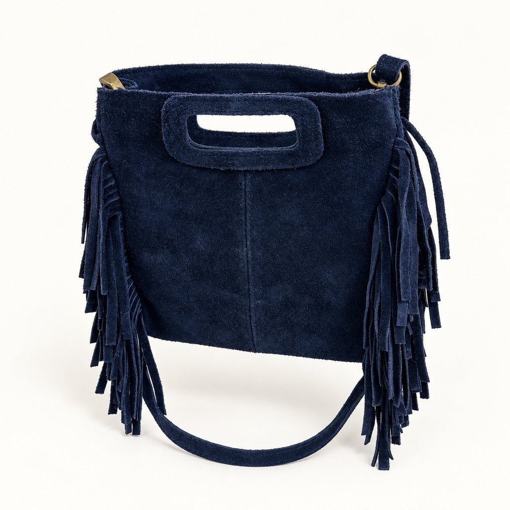Borsa Donna in camoscio a mano frangiata - Pito’s|Bag