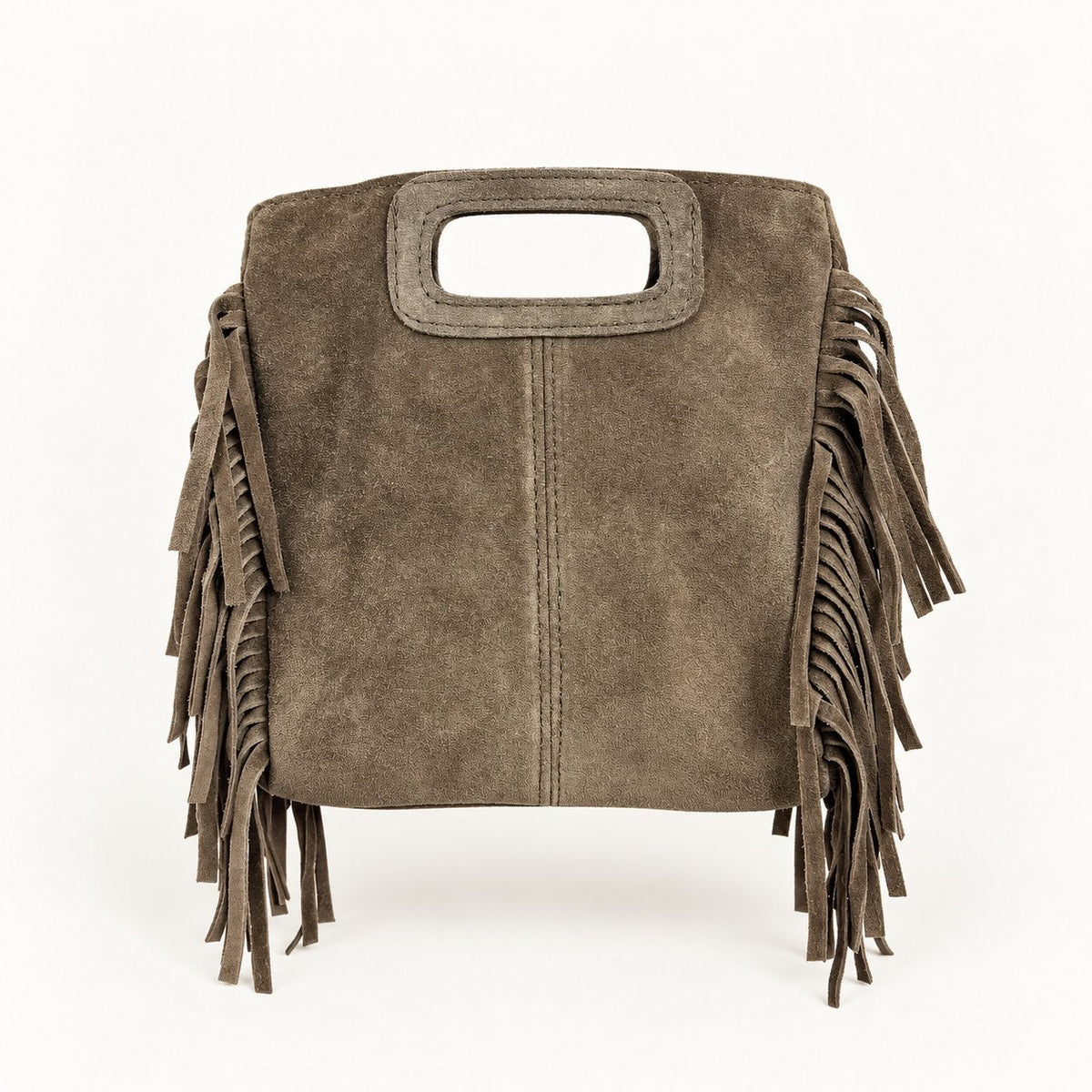 Borsa Donna in camoscio a mano frangiata - Pito’s|Bag