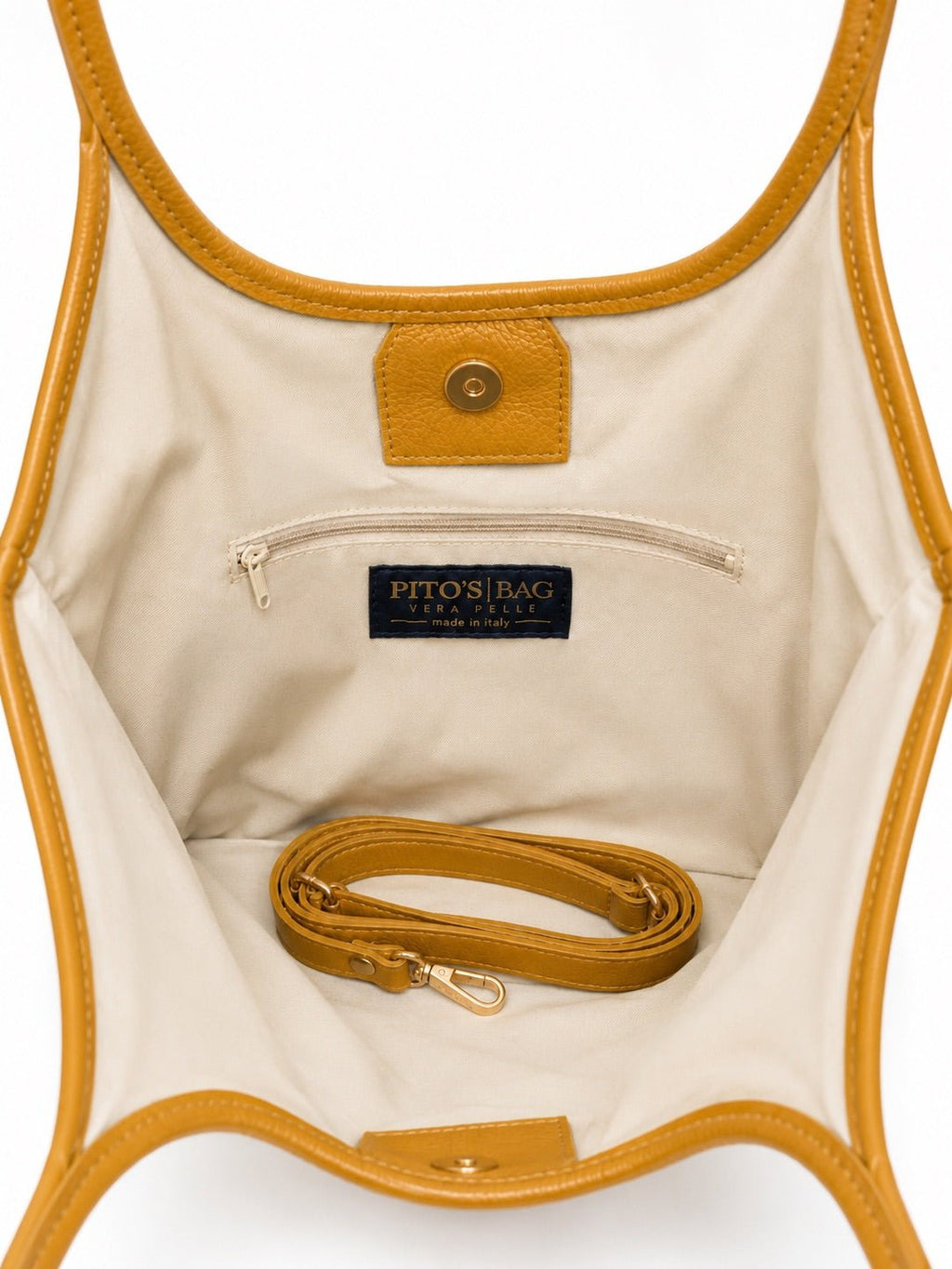 Borsa Donna in Vera Pelle Martellata Simple - Pito’s|Bag