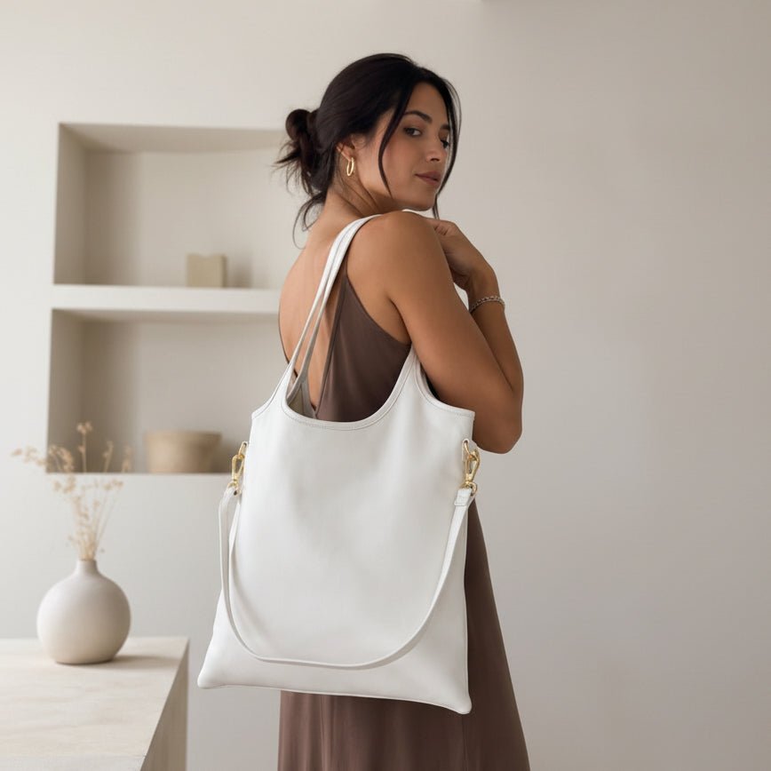Borsa Donna in Vera Pelle Martellata Simple - Pito’s|Bag