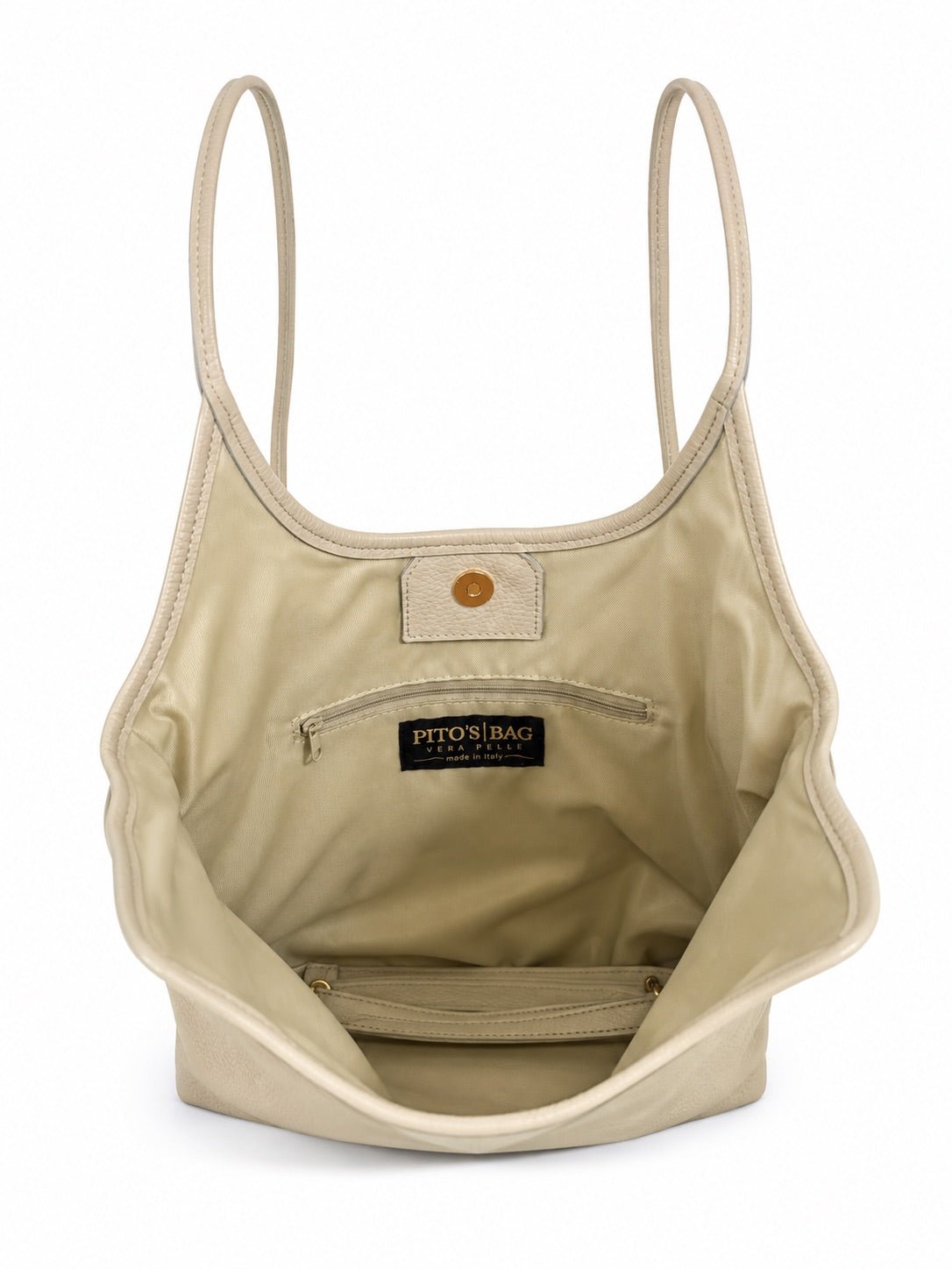 Borsa Donna in Vera Pelle Martellata Simple - Pito’s|Bag