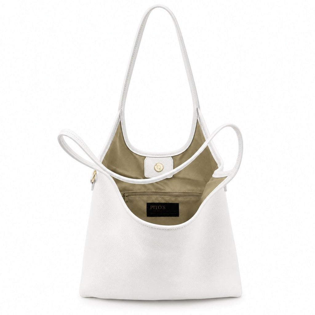 Borsa Donna in Vera Pelle Martellata Simple - Pito’s|Bag