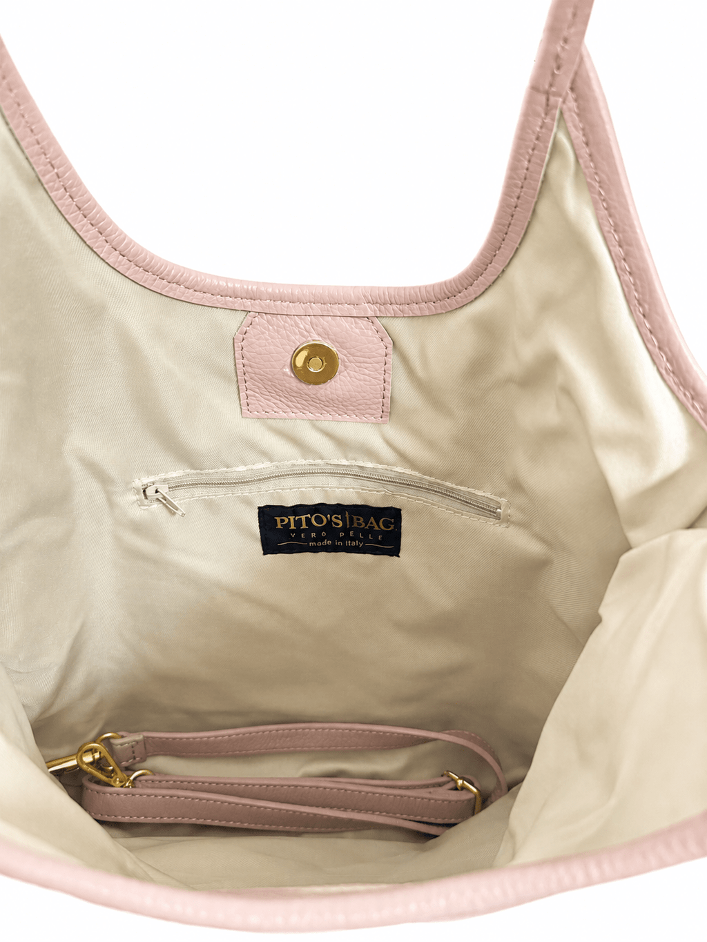 Borsa Donna in Vera Pelle Martellata Simple - Pito’s|Bag
