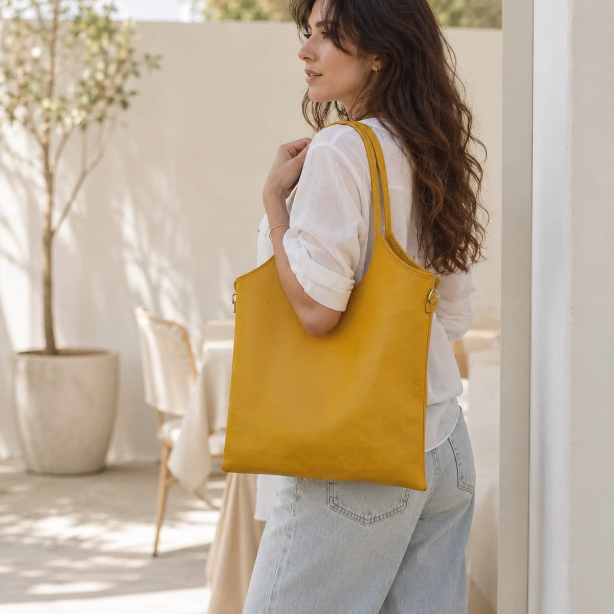Borsa Donna in Vera Pelle Martellata Simple - Pito’s|Bag