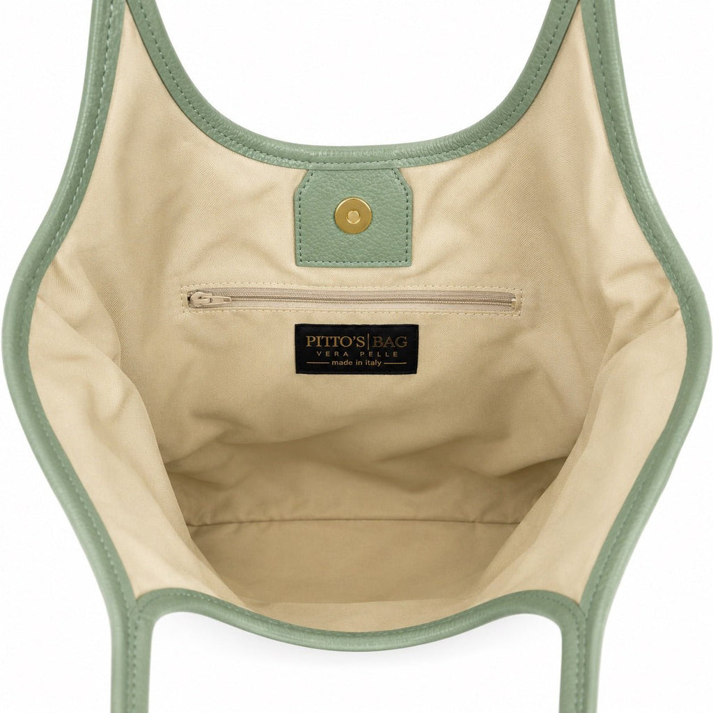 Borsa Donna in Vera Pelle Martellata Simple - Pito’s|Bag
