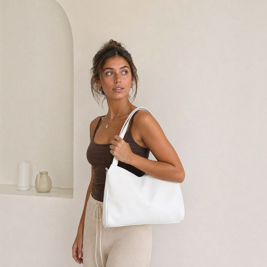 Borsa donna in vera pelle multizip - Pito’s|Bag