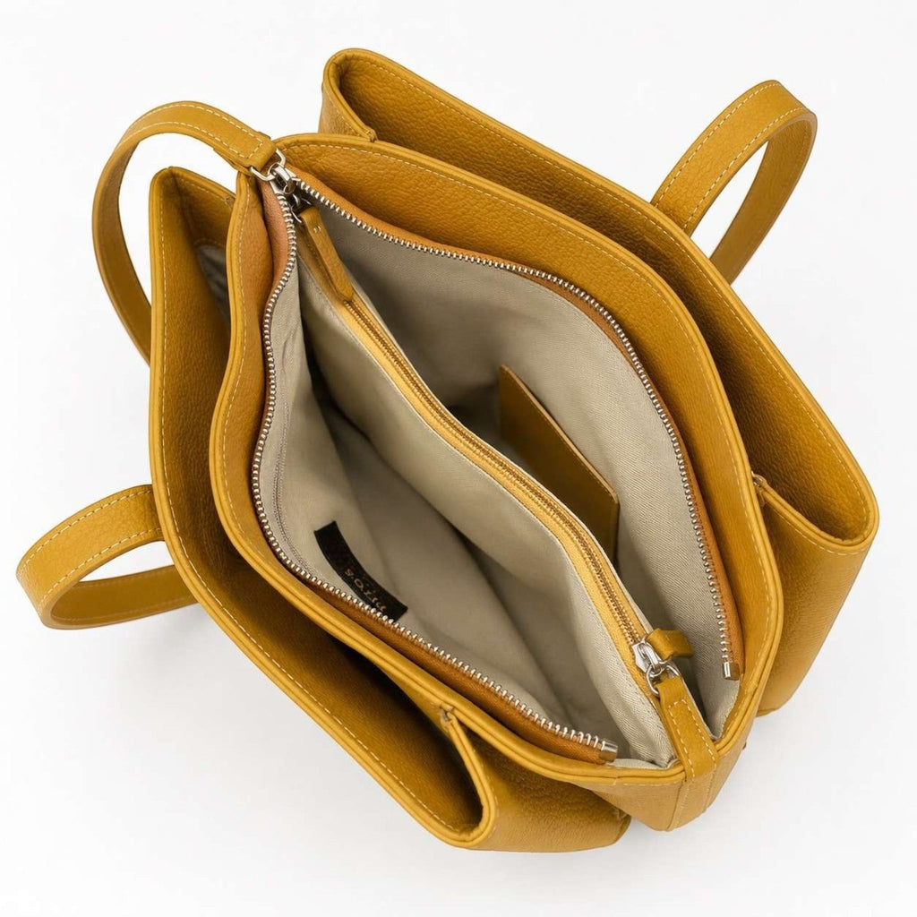 Borsa donna in vera pelle multizip - Pito’s|Bag