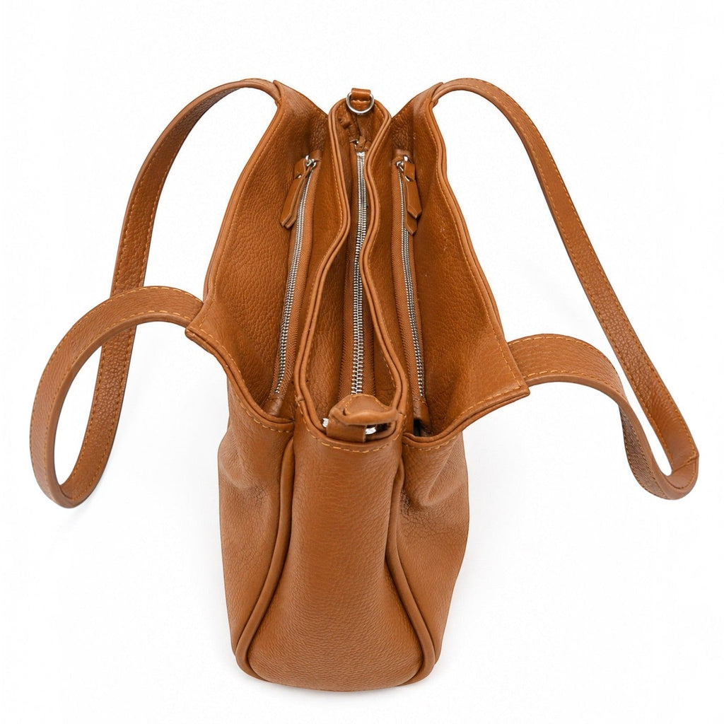 Borsa donna in vera pelle multizip - Pito’s|Bag