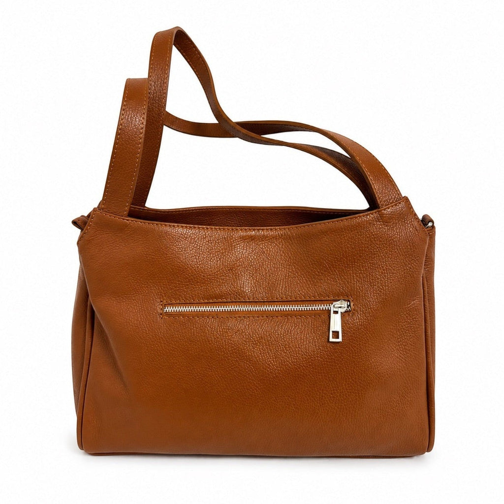 Borsa donna in vera pelle multizip - Pito’s|Bag