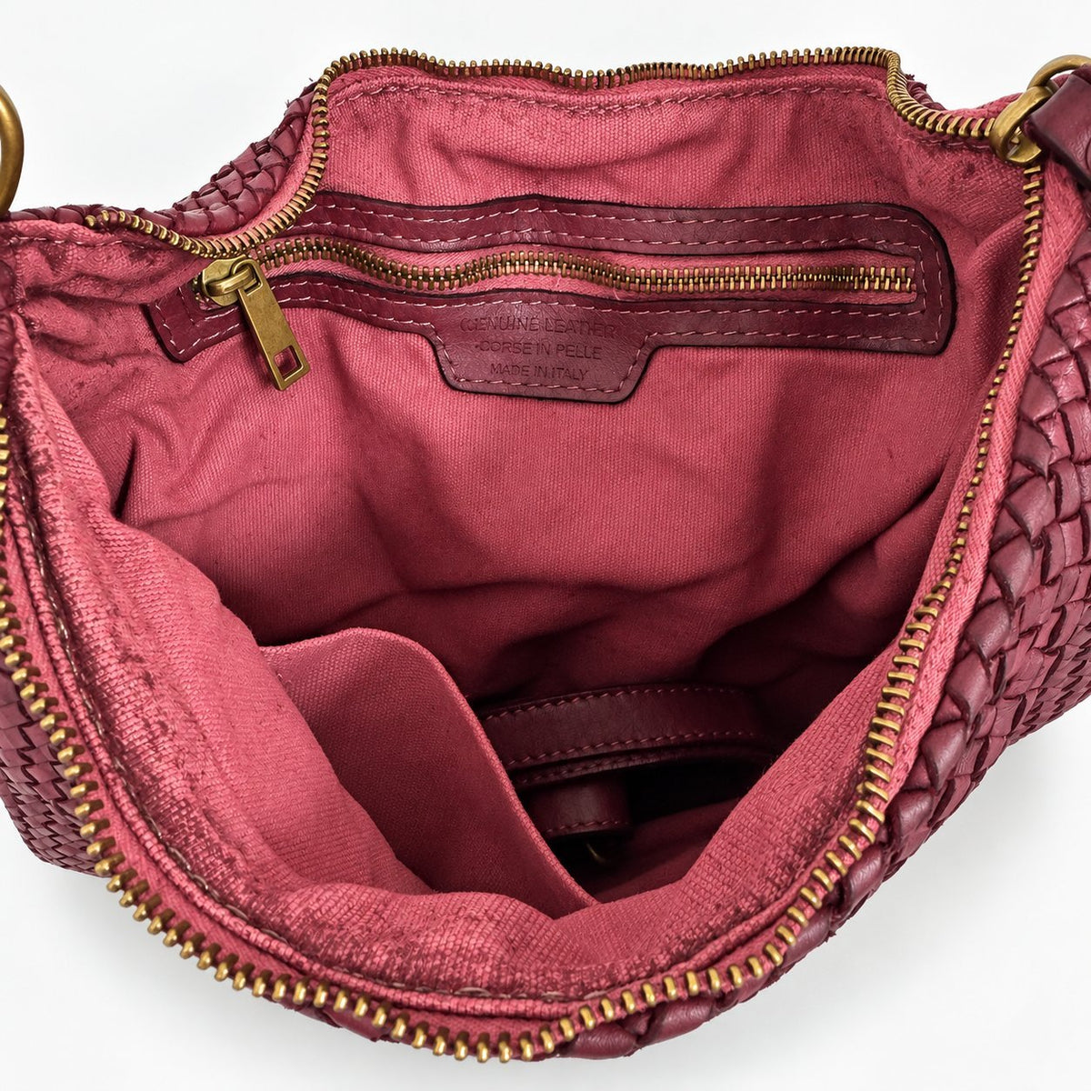 Borsa Donna Tracolla intrecciata media Tea - Pito’s|Bag