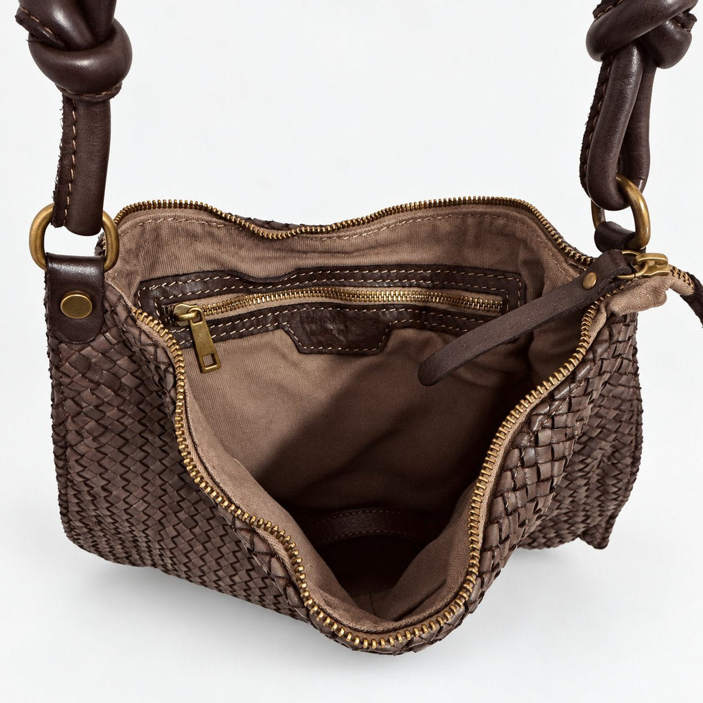 Borsa Donna Tracolla intrecciata media Tea - Pito’s|Bag