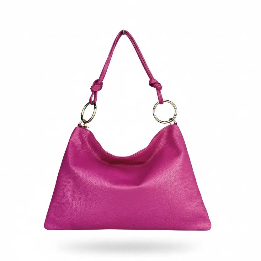 Borsa in vera pelle con Anelli oro - Pito’s|Bag