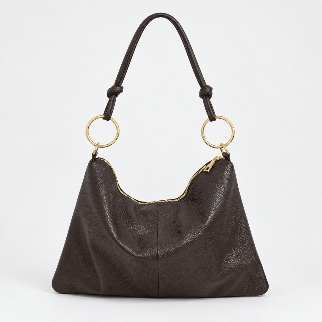 Borsa in vera pelle con Anelli oro - Pito’s|Bag
