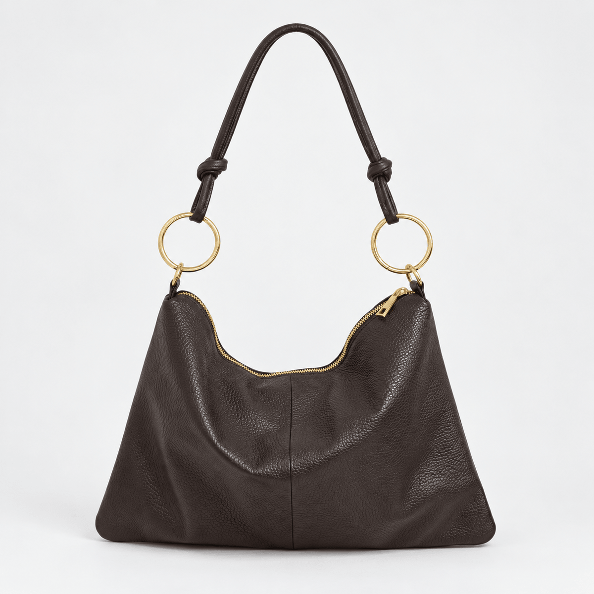 Borsa in vera pelle con Anelli oro - Pito’s|Bag