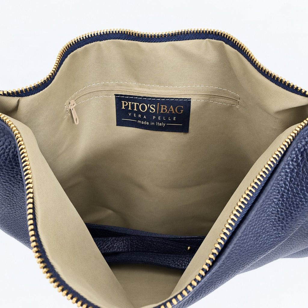 Borsa in vera pelle con Anelli oro - Pito’s|Bag