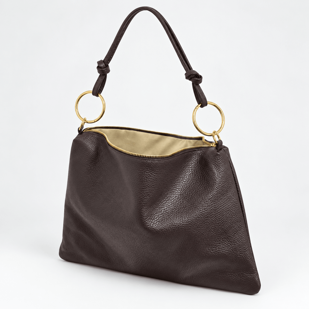 Borsa in vera pelle con Anelli oro - Pito’s|Bag