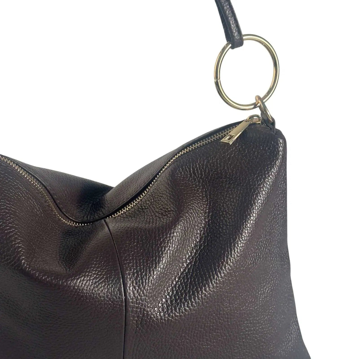 Borsa in vera pelle con Anelli oro - Pito’s|Bag