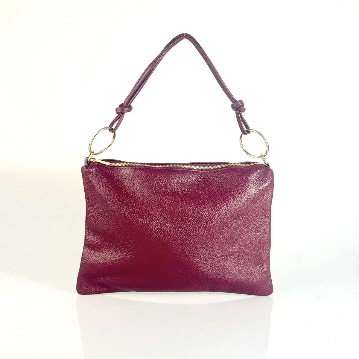 Borsa in vera pelle con Anelli oro - Pito’s|Bag