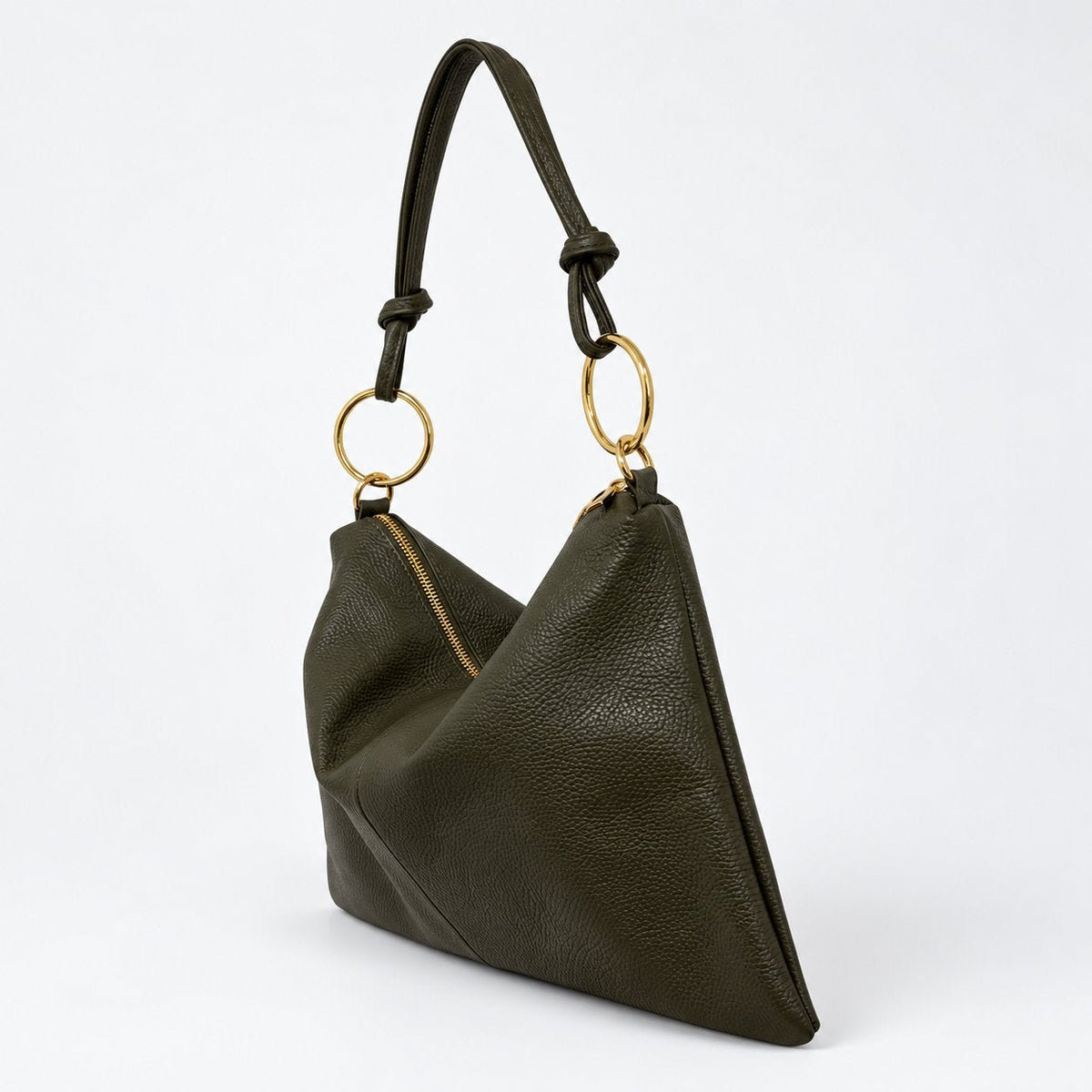 Borsa in vera pelle con Anelli oro - Pito’s|Bag