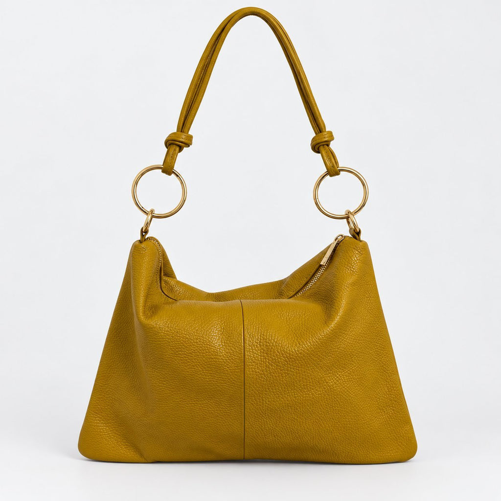 Borsa in vera pelle con Anelli oro - Pito’s|Bag