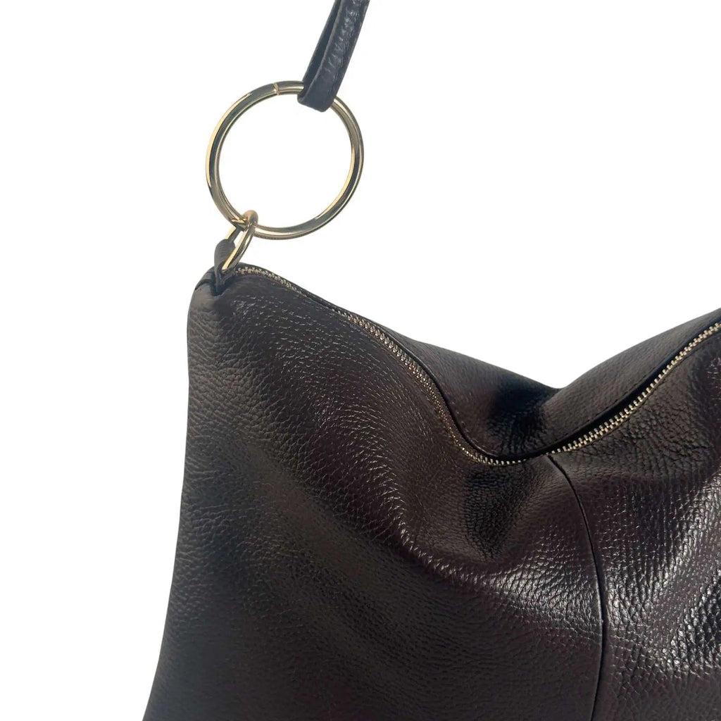 Borsa in vera pelle con Anelli oro - Pito’s|Bag