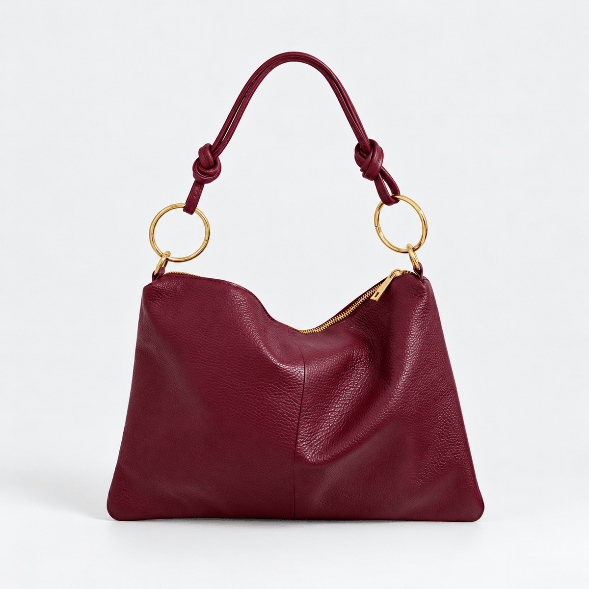 Borsa in vera pelle con Anelli oro - Pito’s|Bag
