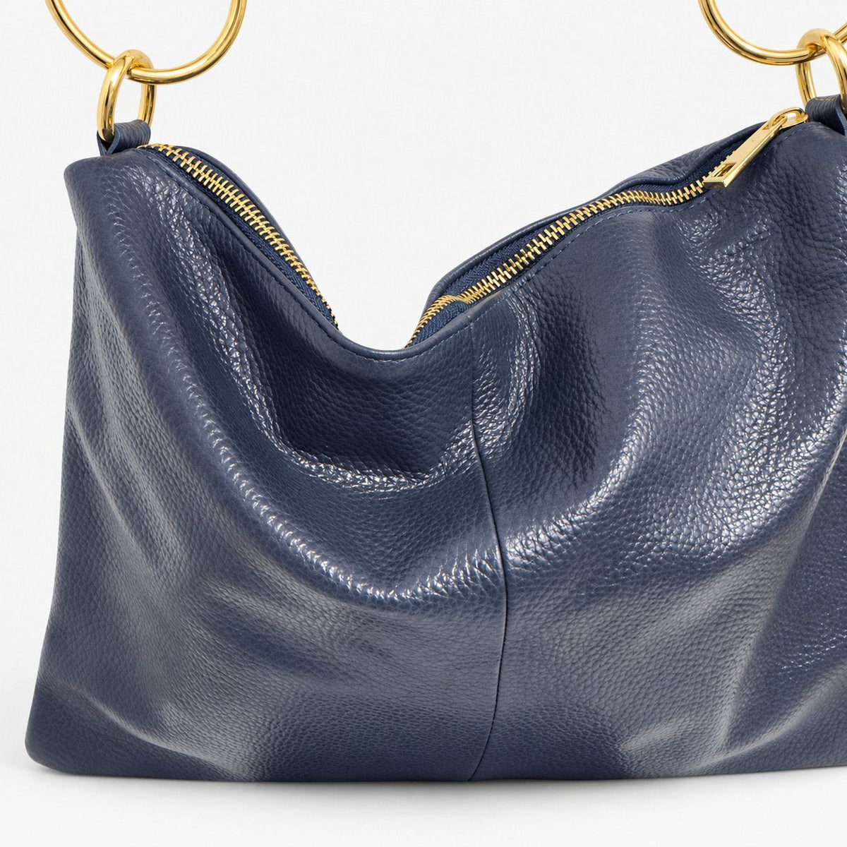 Borsa in vera pelle con Anelli oro - Pito’s|Bag