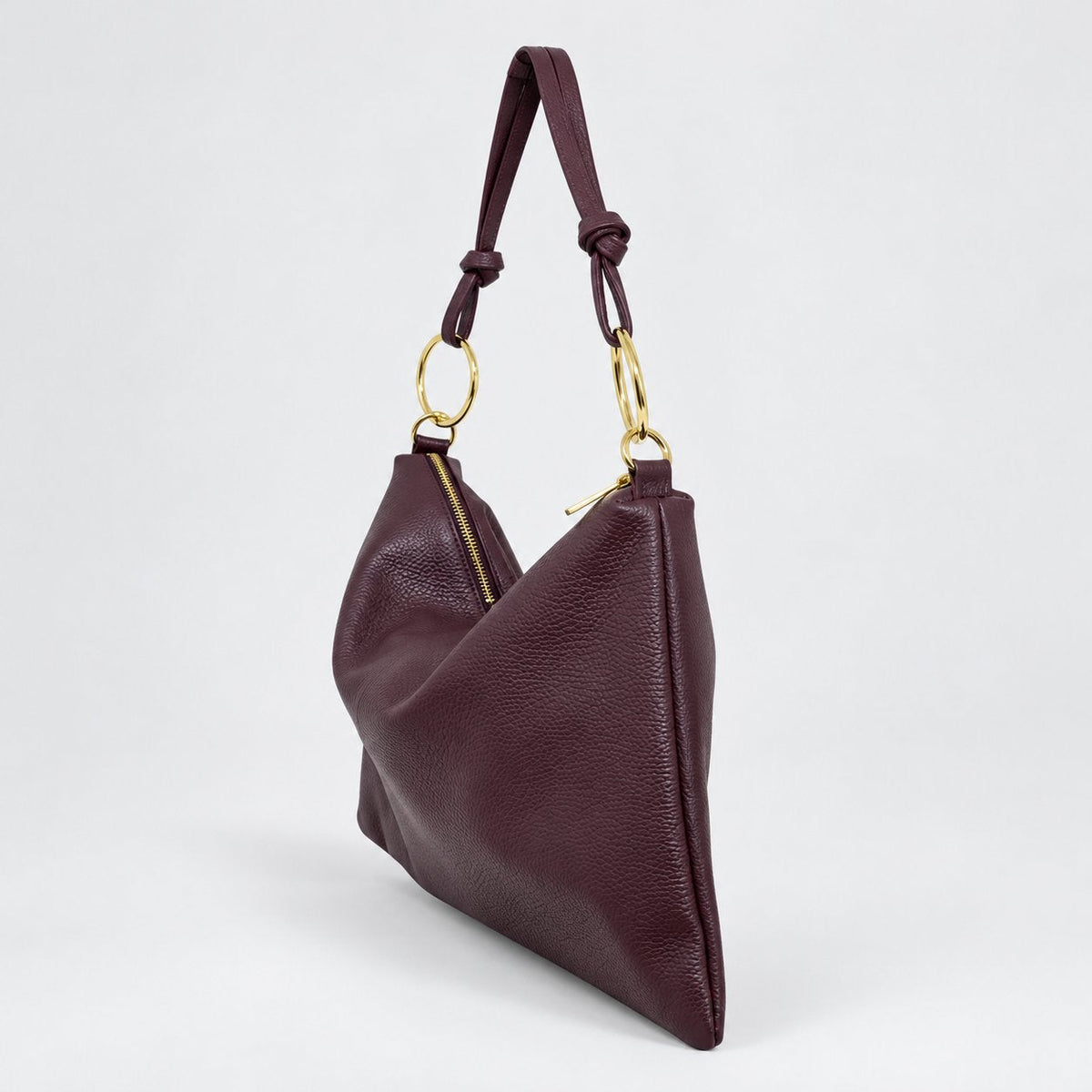 Borsa in vera pelle con Anelli oro - Pito’s|Bag