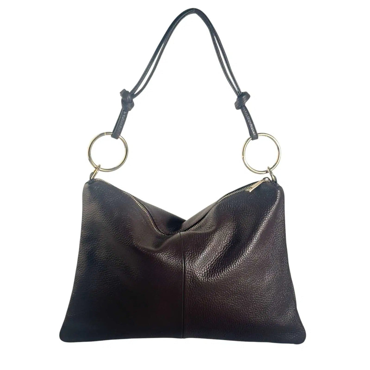 Borsa in vera pelle con Anelli oro - Pito’s|Bag
