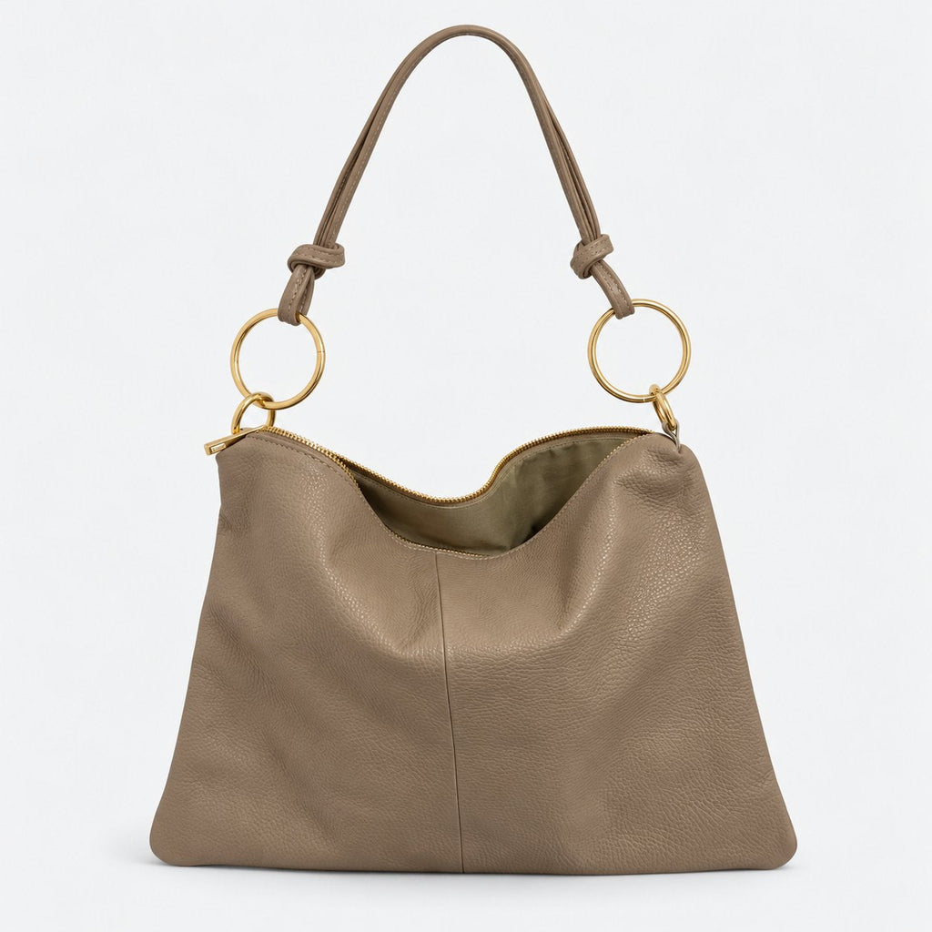 Borsa in vera pelle con Anelli oro - Pito’s|Bag