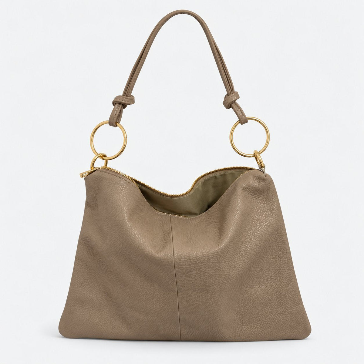 Borsa in vera pelle con Anelli oro - Pito’s|Bag