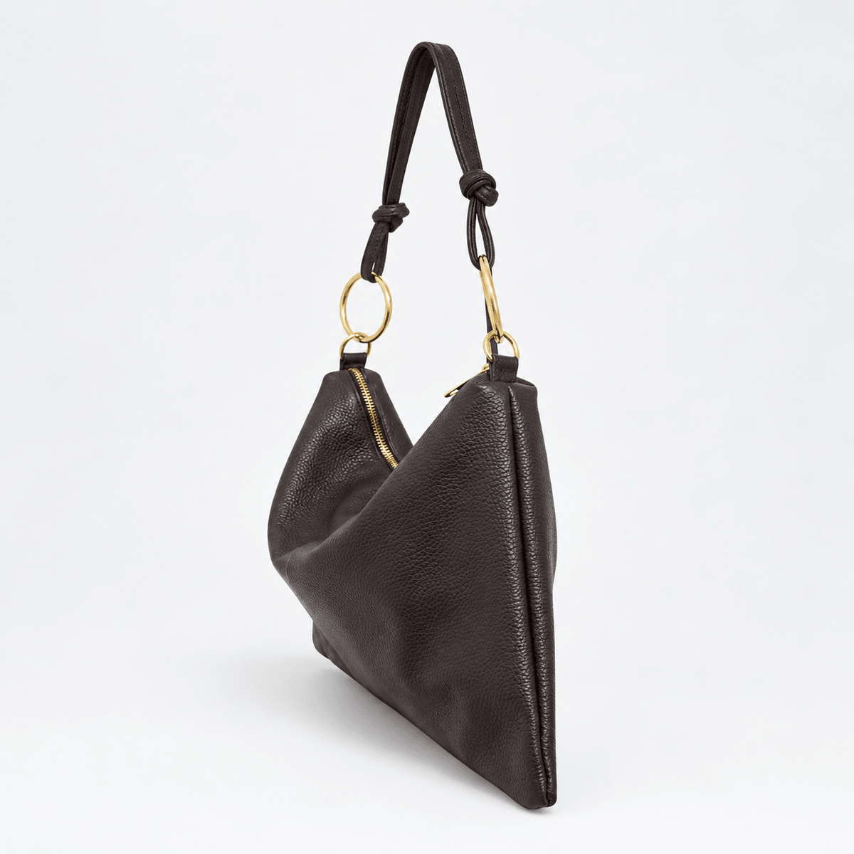 Borsa in vera pelle con Anelli oro - Pito’s|Bag