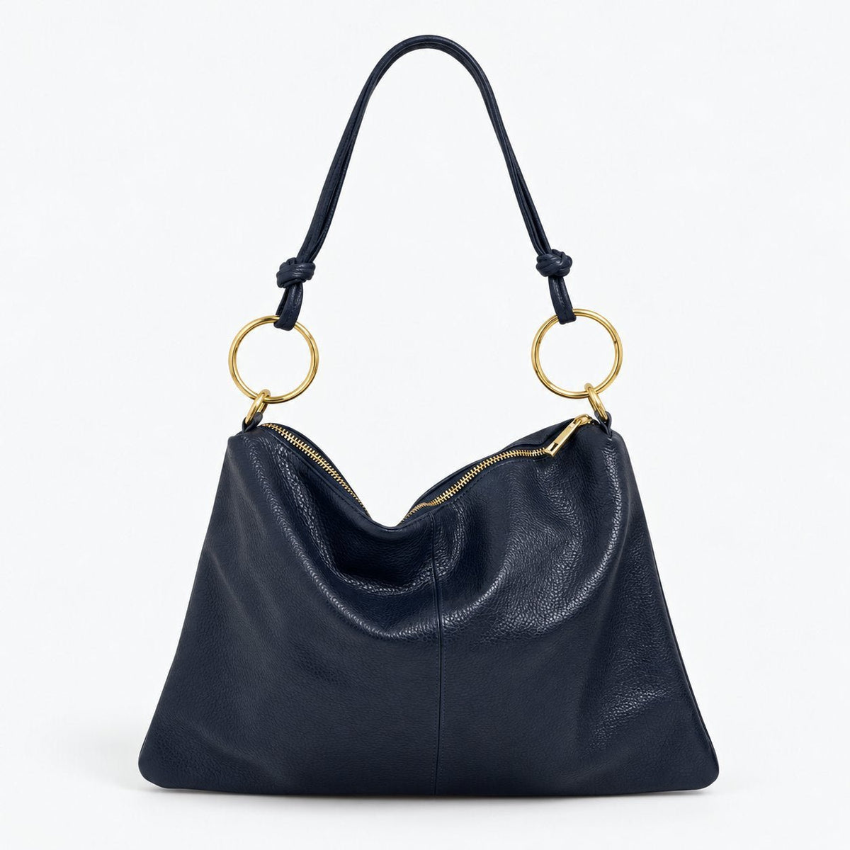 Borsa in vera pelle con Anelli oro - Pito’s|Bag