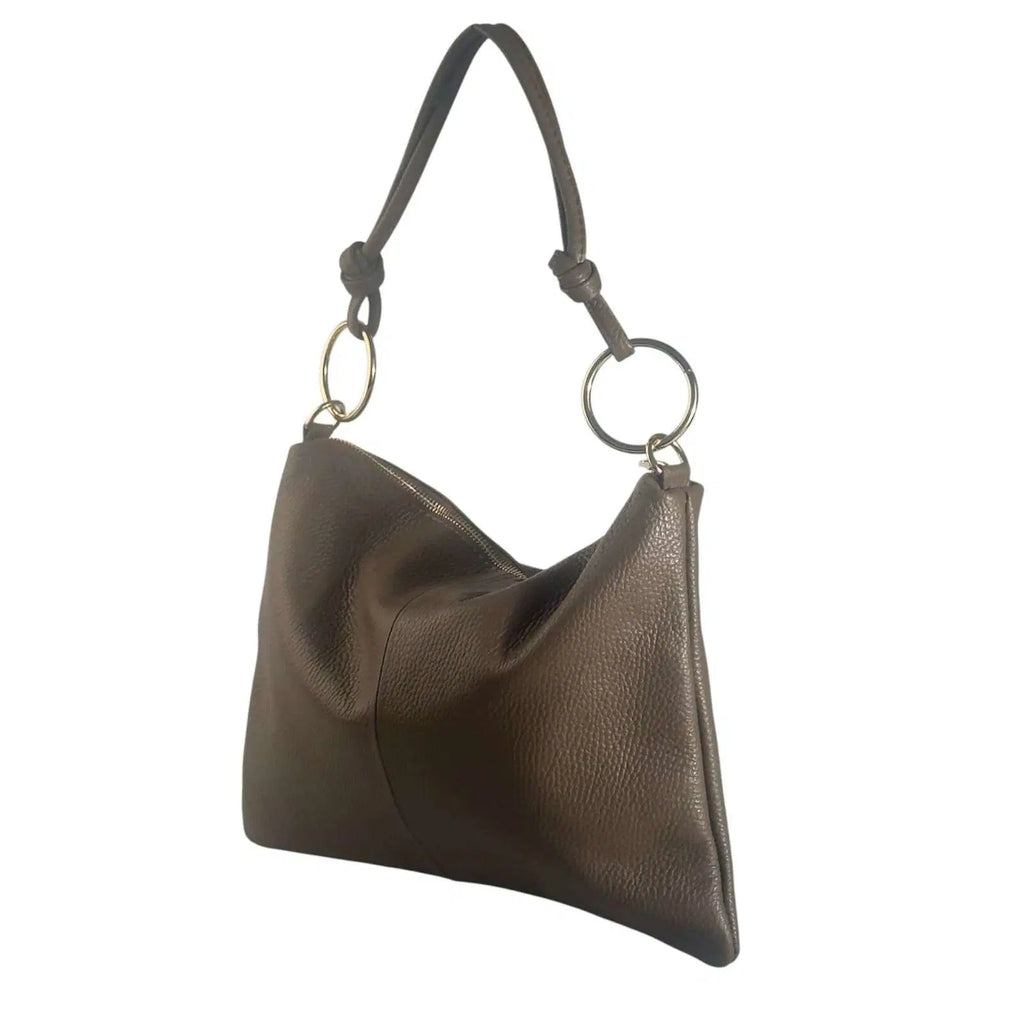 Borsa in vera pelle con Anelli oro - Pito’s|Bag