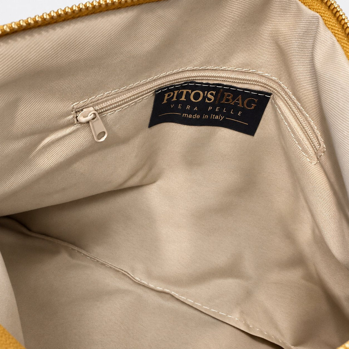 Borsa in vera pelle con Anelli oro - Pito’s|Bag