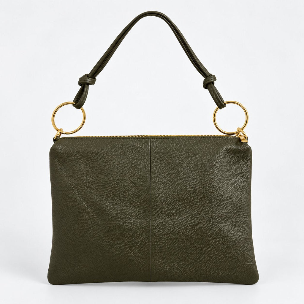 Borsa in vera pelle con Anelli oro - Pito’s|Bag