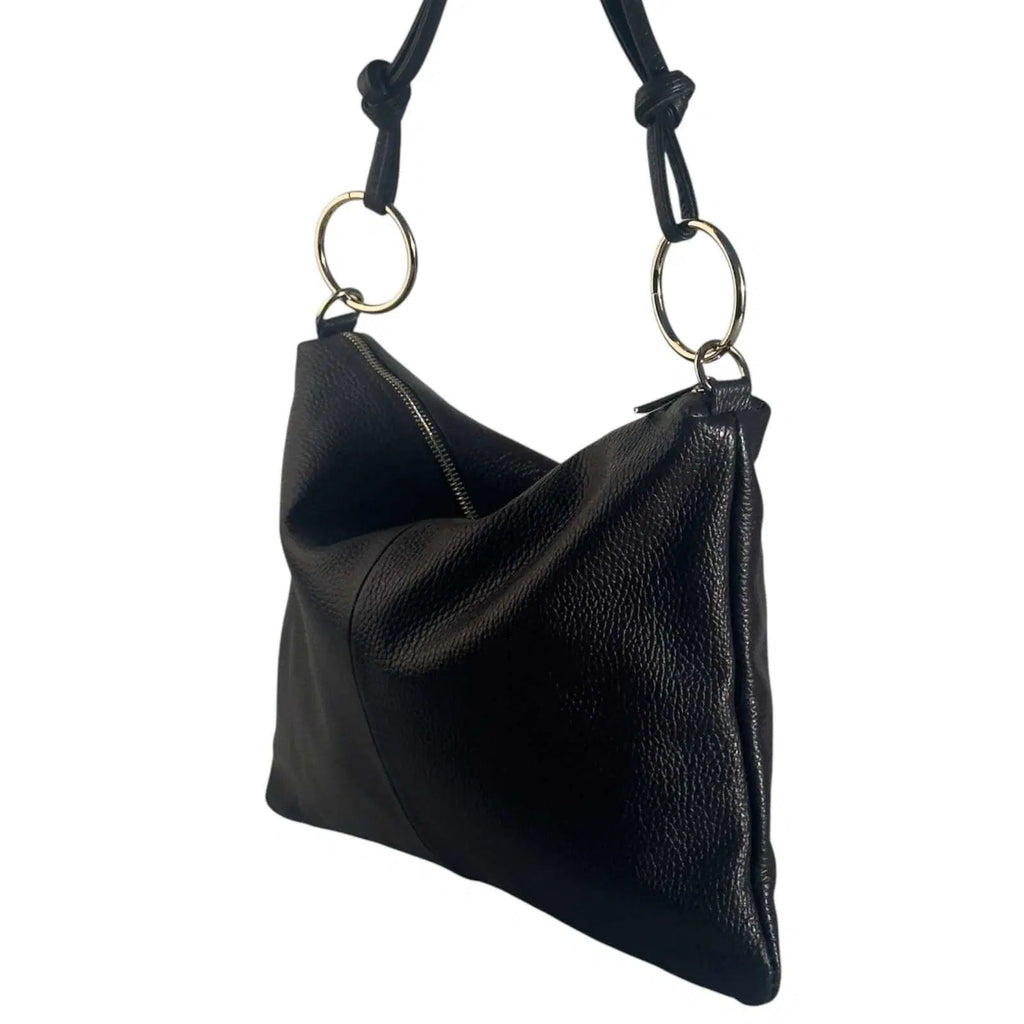 Borsa in vera pelle con Anelli oro - Pito’s|Bag