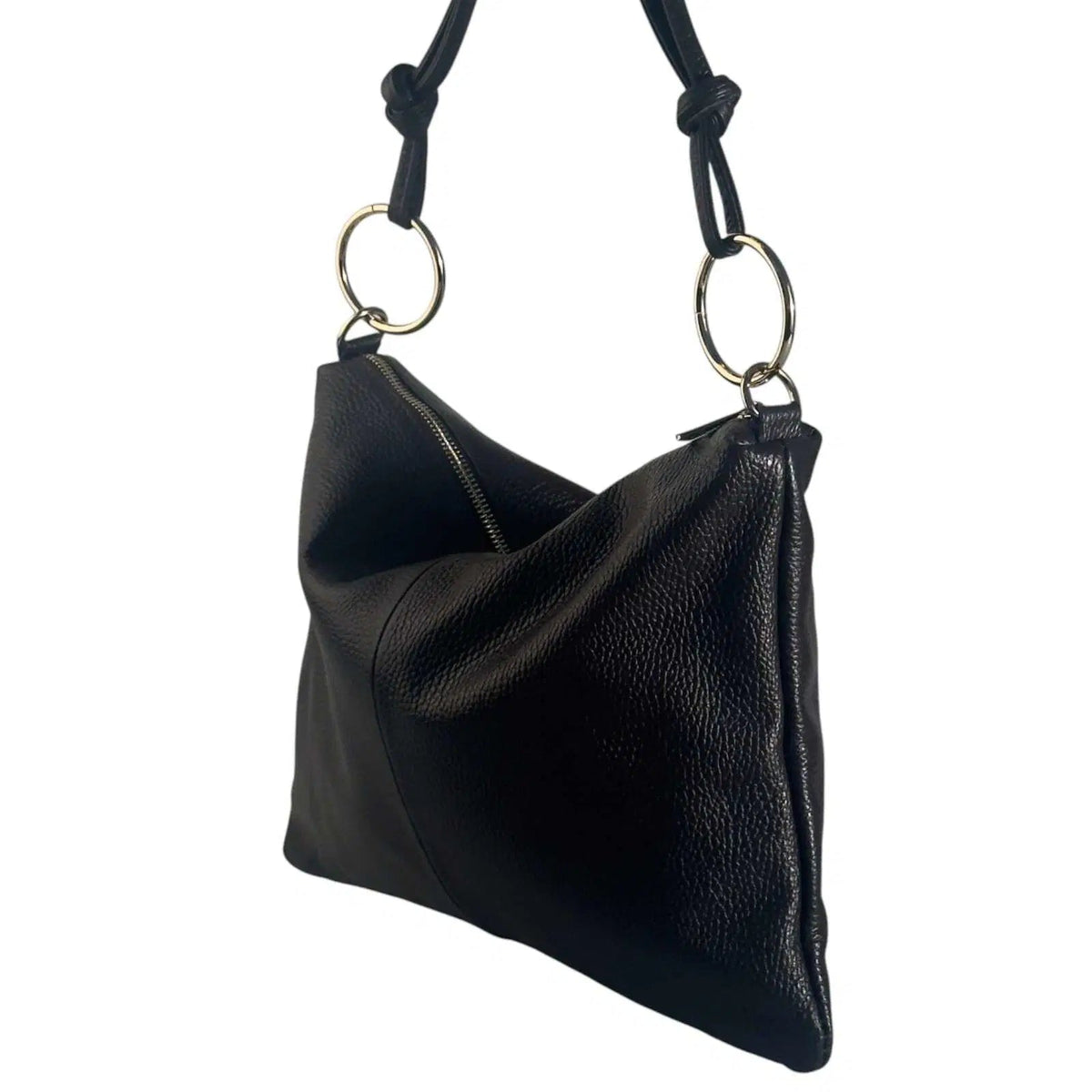 Borsa in vera pelle con Anelli oro - Pito’s|Bag
