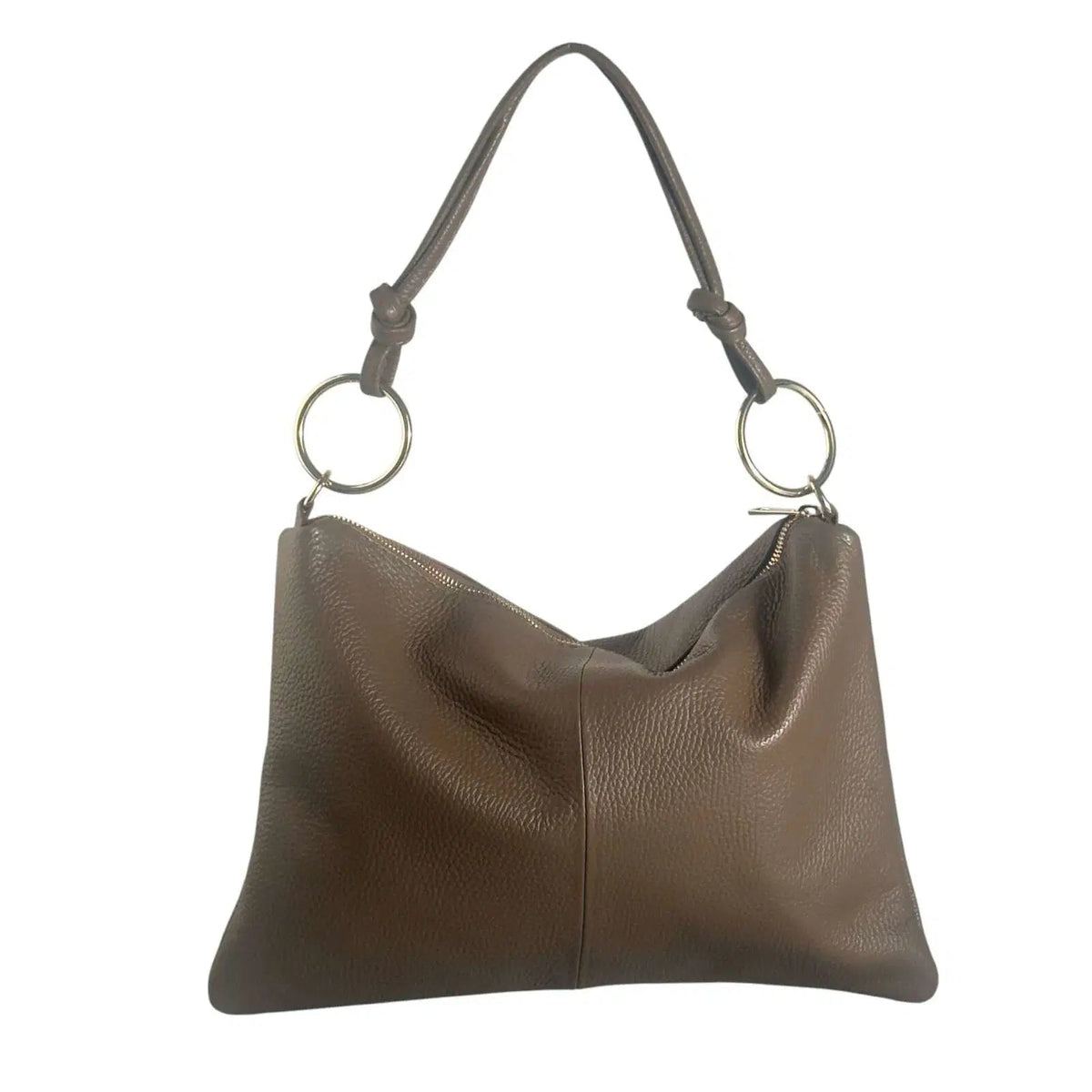Borsa in vera pelle con Anelli oro - Pito’s|Bag