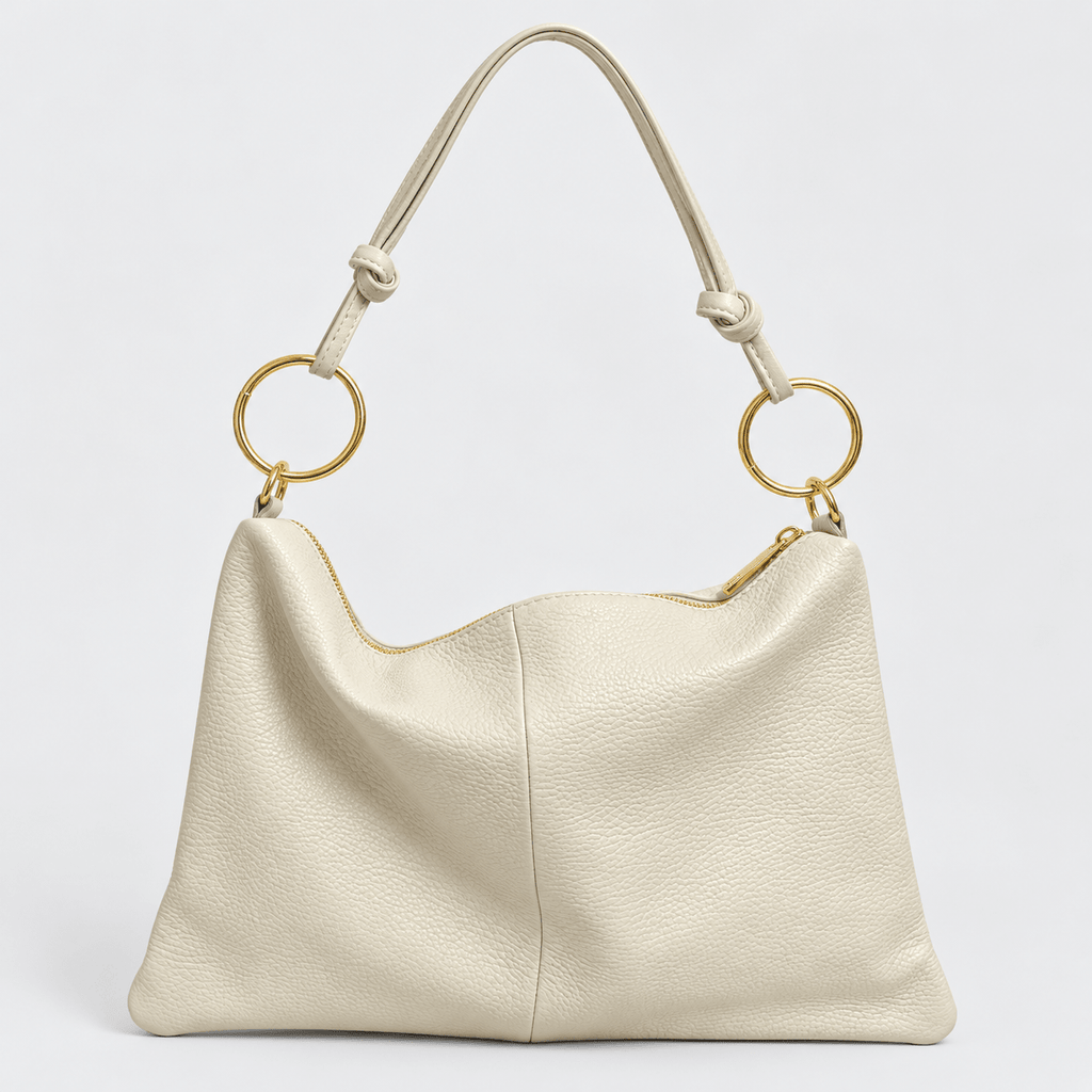 Borsa in vera pelle con Anelli oro - Pito’s|Bag