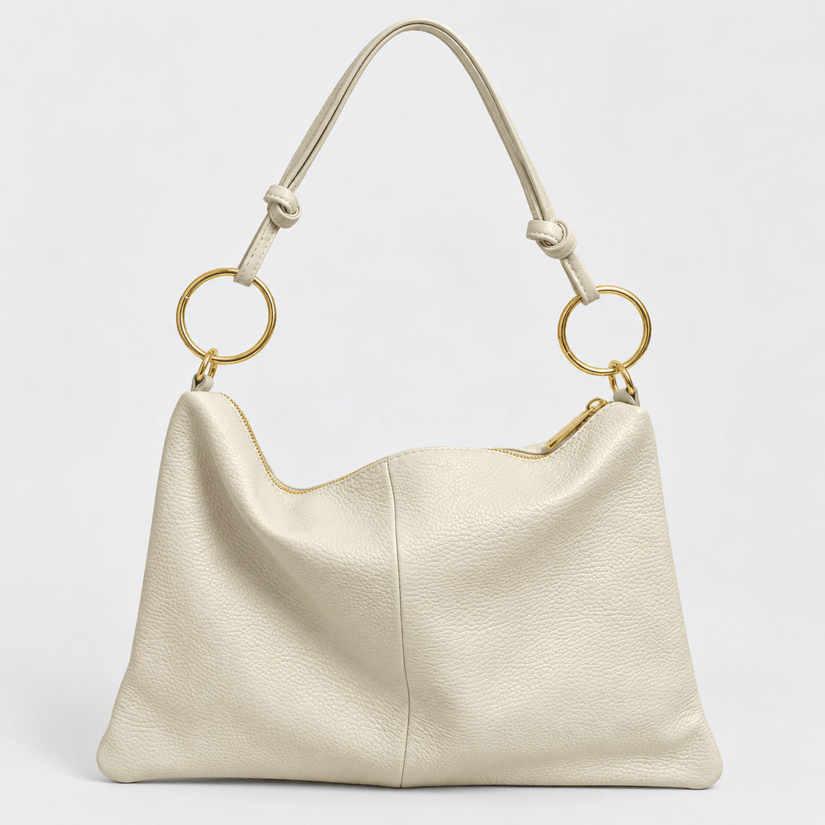 Borsa in vera pelle con Anelli oro - Pito’s|Bag