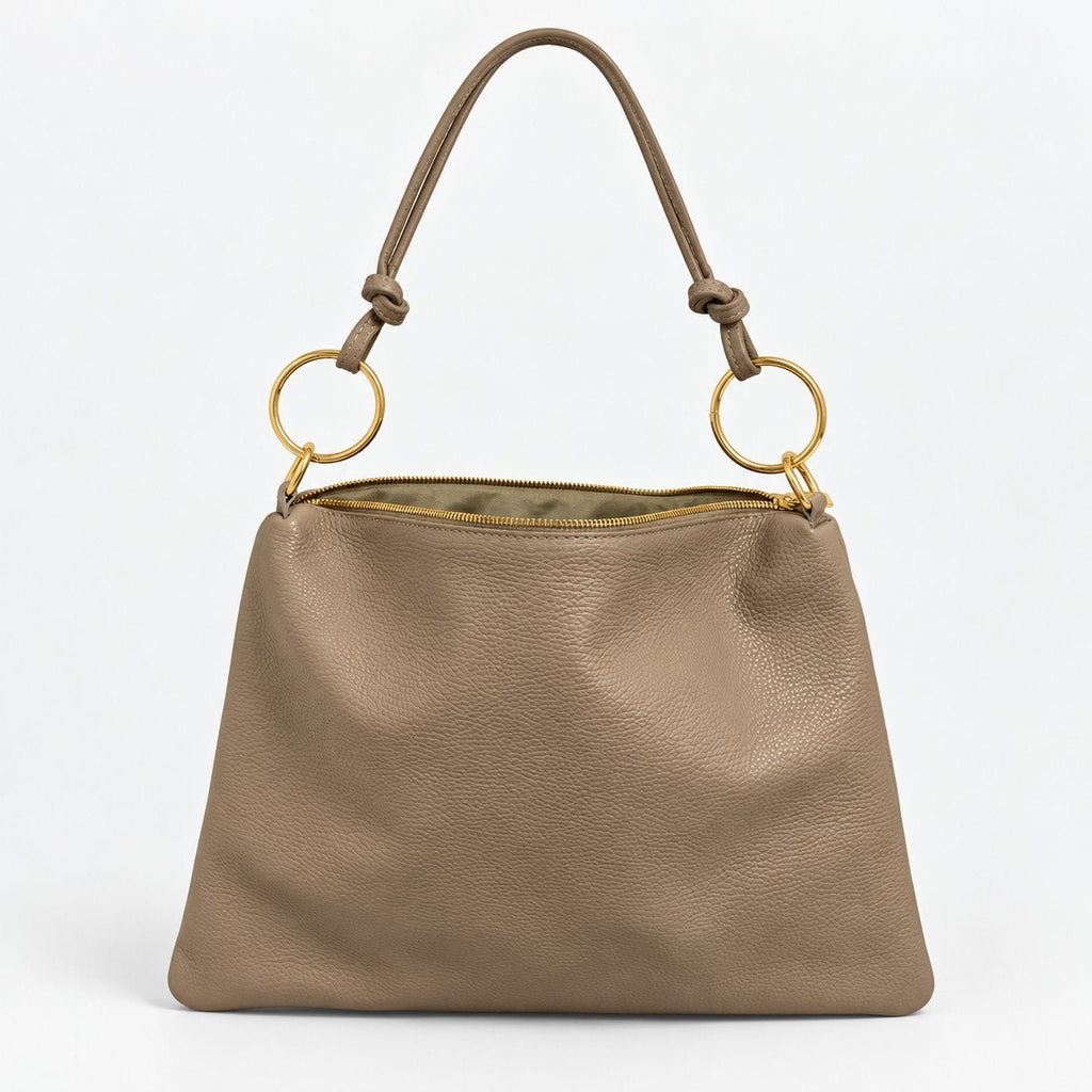 Borsa in vera pelle con Anelli oro - Pito’s|Bag