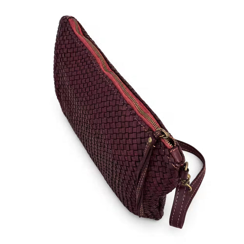 Borsa a tracolla Bustona intrecciata