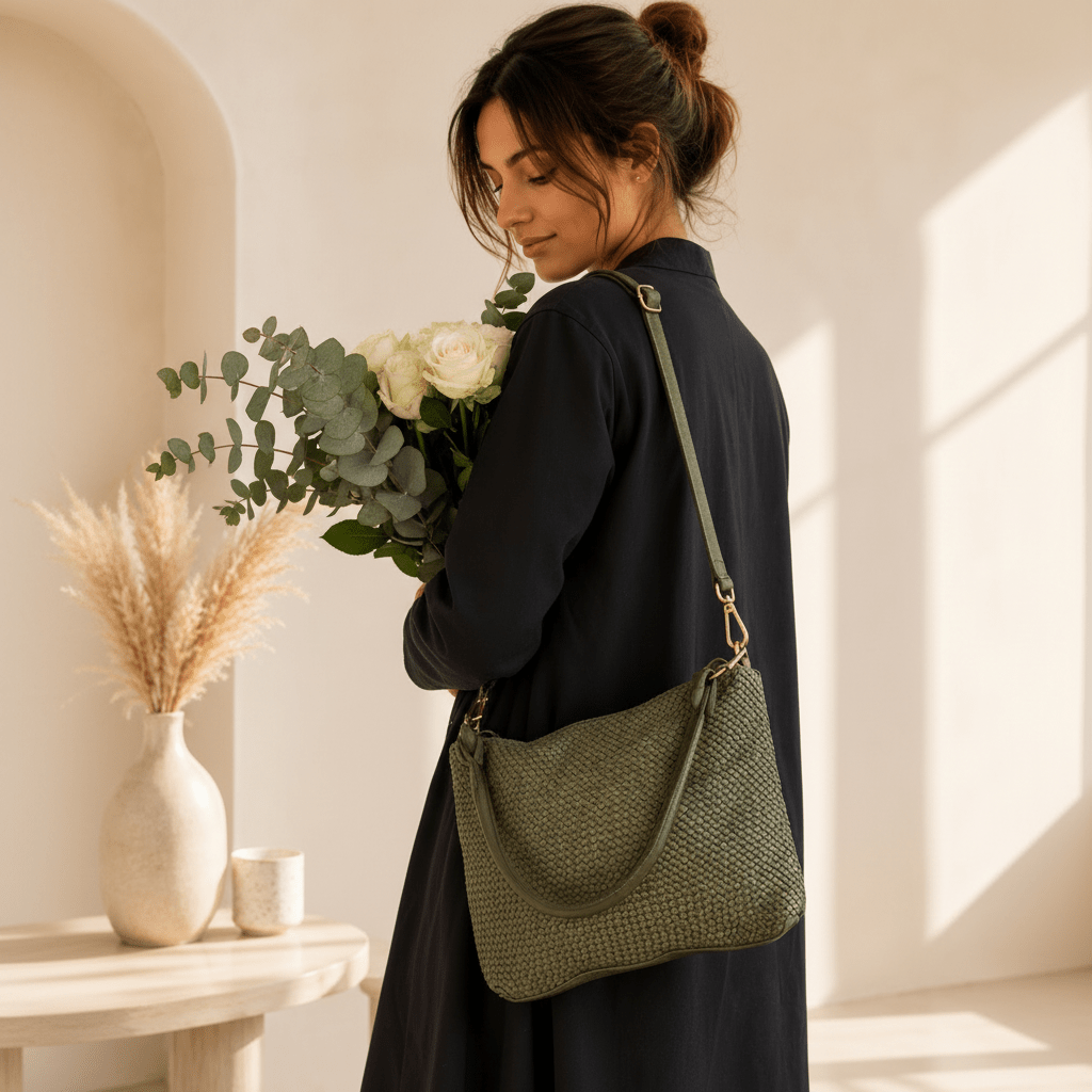 Borsa intreccio vera pelle Samy - Pito’s|Bag