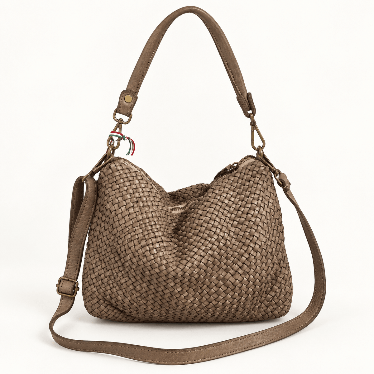 Borsa intreccio vera pelle Samy - Pito’s|Bag