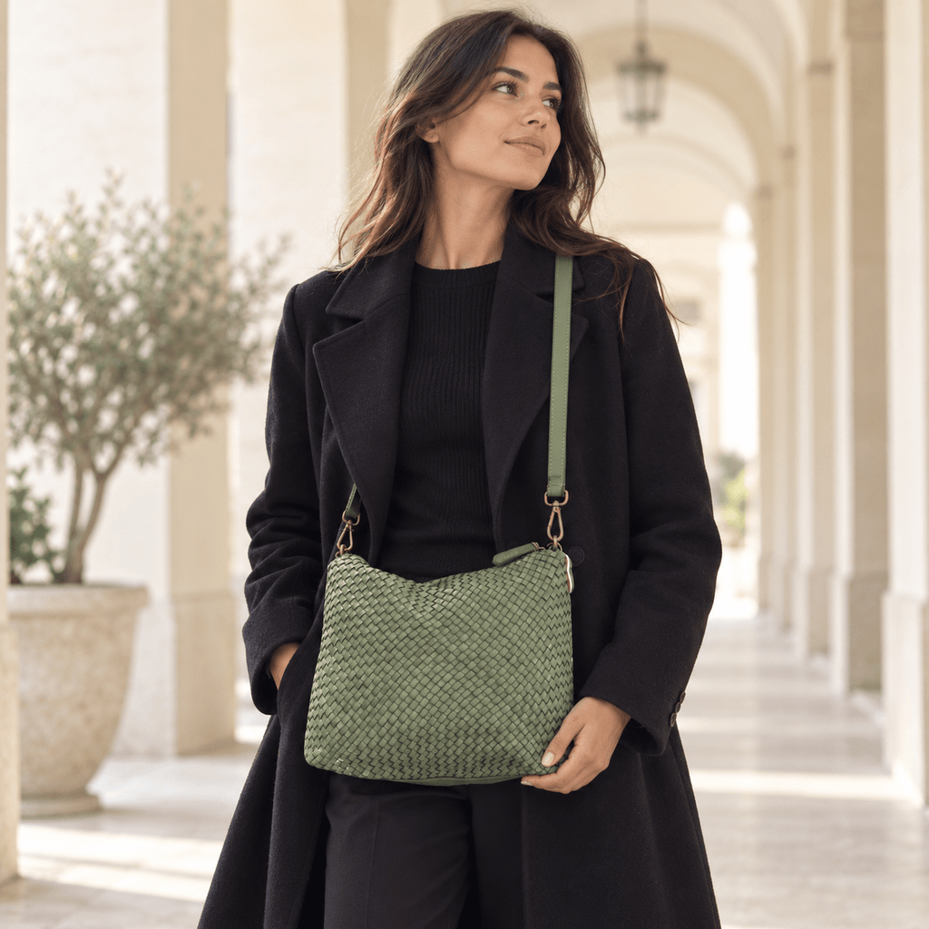 Borsa intreccio vera pelle Samy - Pito’s|Bag